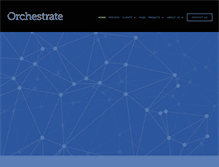 Tablet Screenshot of orchestrateinc.com